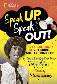 Book jacket for Speak up, speak out! : the extraordinary life of 