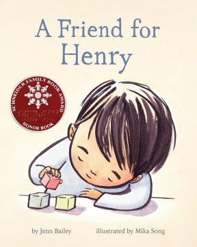 Book jacket for A friend for Henry