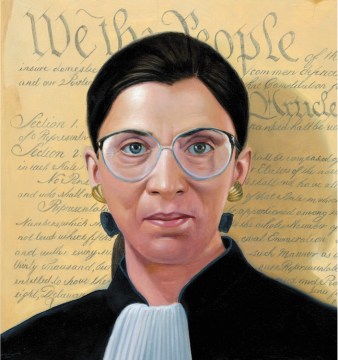 Book jacket for Ruth objects : the life of Ruth Bader Ginsburg