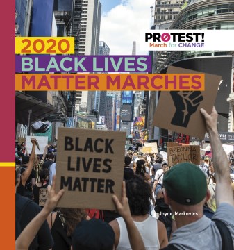 Book jacket for 2020 Black Lives Matter marches