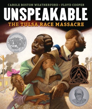 Book jacket for Unspeakable : the Tulsa Race Massacre
