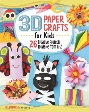 Book Cover: 3D Paper Crafts for Kids
