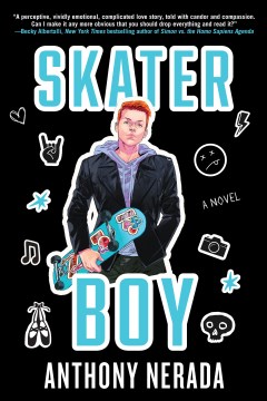Book jacket for Skater boy