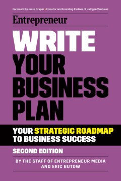 Book jacket for Write your business plan : a step-by-step guide to build your business
