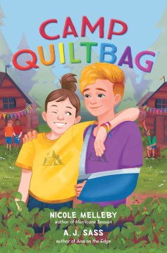 Book jacket for Camp QUILTBAG