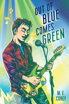 Book jacket for Out of Blue Comes Green