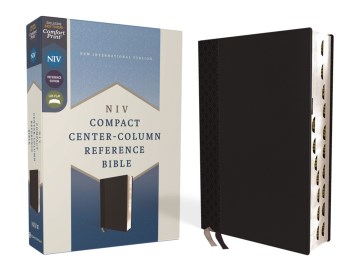 NIV compact center-column reference bible.