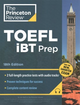 TOEFL iBT prep 2024 / the staff of the Princeton Review.
