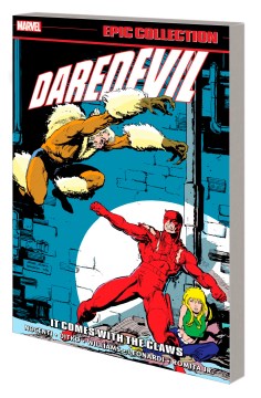 Daredevil Epic Collection : It Comes With the Claws