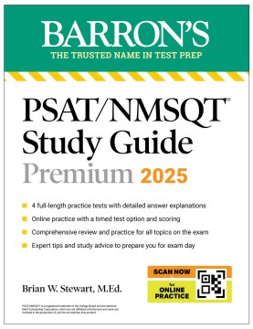 Psat/Nmsqt Guide 2025 : 4 Practice Tests + Comprehensive Review + Online Practice