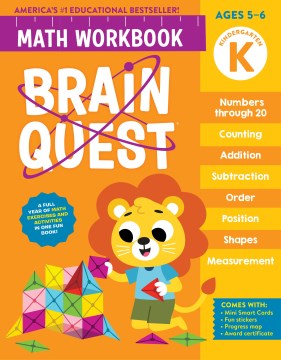 Brain Quest Math Workbook : Kindergarten