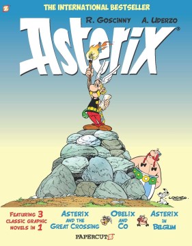 Asterix. Volume eight, collecting Asterix and the great crossing, Obelix and Co., Asterix in Belgium / written by Réne Goscinny ; illustrated by Albert Uderzo ; translated by Joe Johnson ; lettered by Bryan Senka, Nikki Foxrobot, Wilson Ramos Jr
