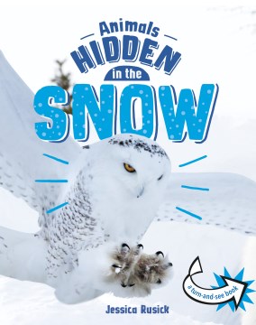 Animals hidden in the snow