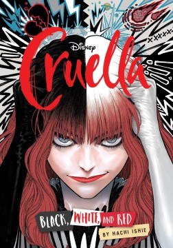 Cruella : black, white, and red