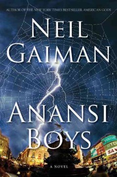 Anansi Boys, portada del libro.
