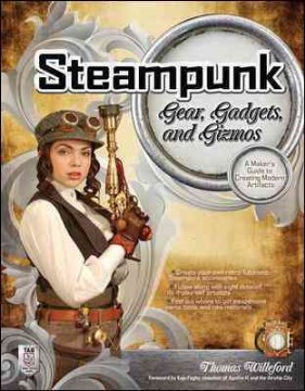 Steampunk Gear、Gadgets 和 Gizmos，書籍封面