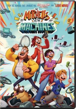 The Mitchells vs. the machines [dvd] by Netflix presents ; a Columbia Pictures presentation ; in association with One Cool Films ; a Lord Miller production ; a Sony Pictures Animation film ; written by Mike Rianda and Jeff Rowe ; produced by Phil Lord, Christopher Miller, Kurt Albrecht ; co-director, Jeff Rowe ; directed by Mike Rianda.