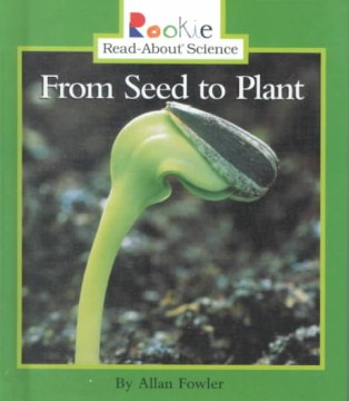 De la semilla a la planta, portada del libro.