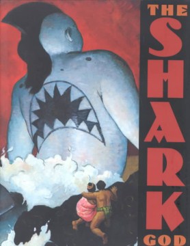 El dios tiburón, portada del libro.