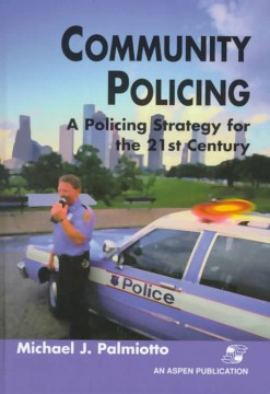 Policía comunitaria, portada de libro