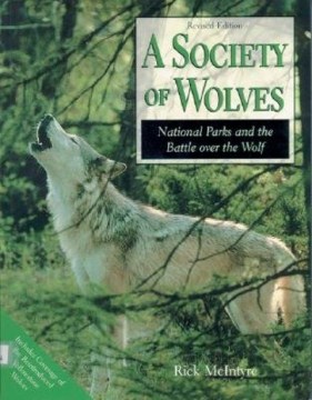 Una sociedad de lobos, portada del libro.