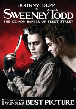 Sweeney Todd. El barbero diabólico de Fleet Street, portada del libro.