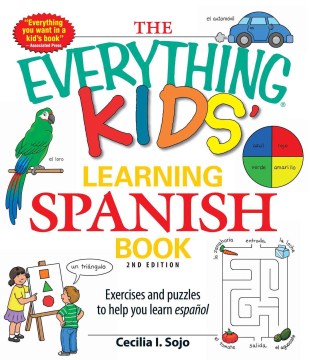 The Everything Kids' Learning Spanish Book, book cover