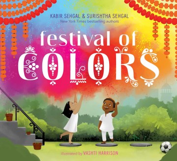 Festival de colores, portada del libro.