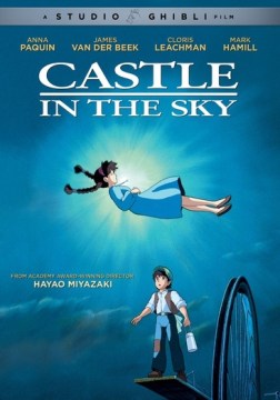 Castle in the sky by a Studio Ghibli film ; Tokuma Shoten presents a Studio Ghibli production, a Hayao Miyazaki film ; produced by Isao Takahata ; original story & screenplay written by Hayao Miyazaki ; directed by Hayao Miyazaki.