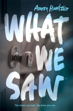 What We Saw, book cover