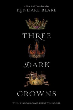 Three Dark Crown, bìa sách