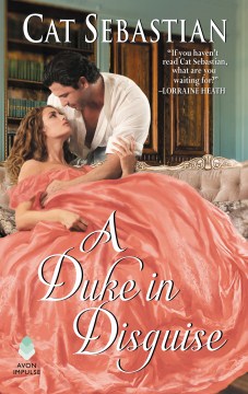 A Duke in Disguise, book cover