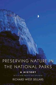 Preserving Nature in the National Parks, book cover