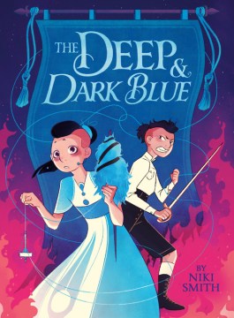El azul profundo y oscuro, portada del libro.