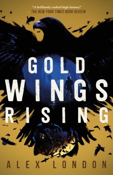 Gold Wings Rising, book cover