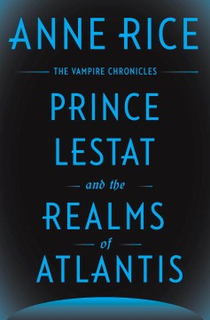 Hoàng tử Lestat và Vương quốc Atlantis, bìa sách