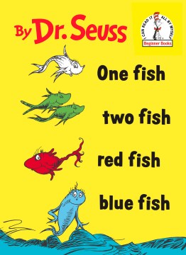 Một con cá, hai con cá, con cá đỏ, con cá xanh, bìa sách