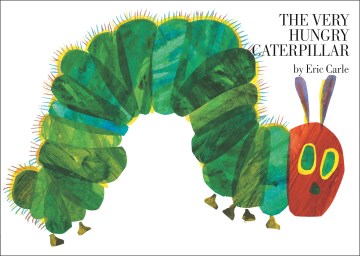 The Very Hungry Caterpillar, bìa sách