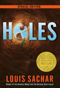 Holes, book cover