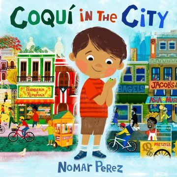 Coqui trong thành phố, bìa sách