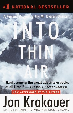 Into Thin Air – Jon Krakauer