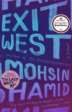 Exit West by Mohsin Hamid, book cover
