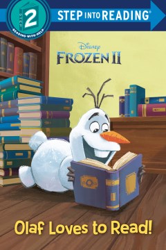 Olaf Loves to Read !, bìa sách