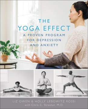El efecto del yoga Un programa comprobado para la depresión y la ansiedad, portada del libro