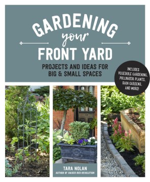 Jardinería de su patio delantero, portada del libro