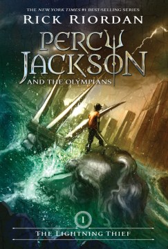 Percy Jackson & the Olympians: The Lightning Thief, bìa sách