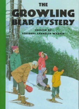  The Growling Bear Mystery, book cover