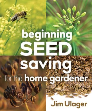 Comienzo del ahorro de semillas para el jardinero doméstico, portada del libro