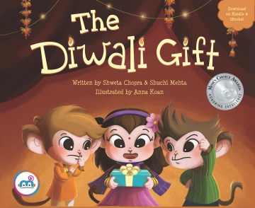Món quà Diwali, bìa sách