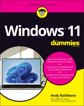 Windows 11 for Dummies, book cover